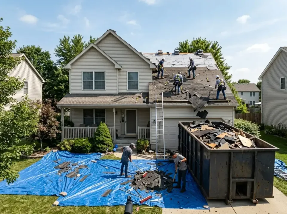 roof-replacement-debris-remova-004 — frequently asked questions, Cheapest Dumpster Rentals in Hanford, CA
